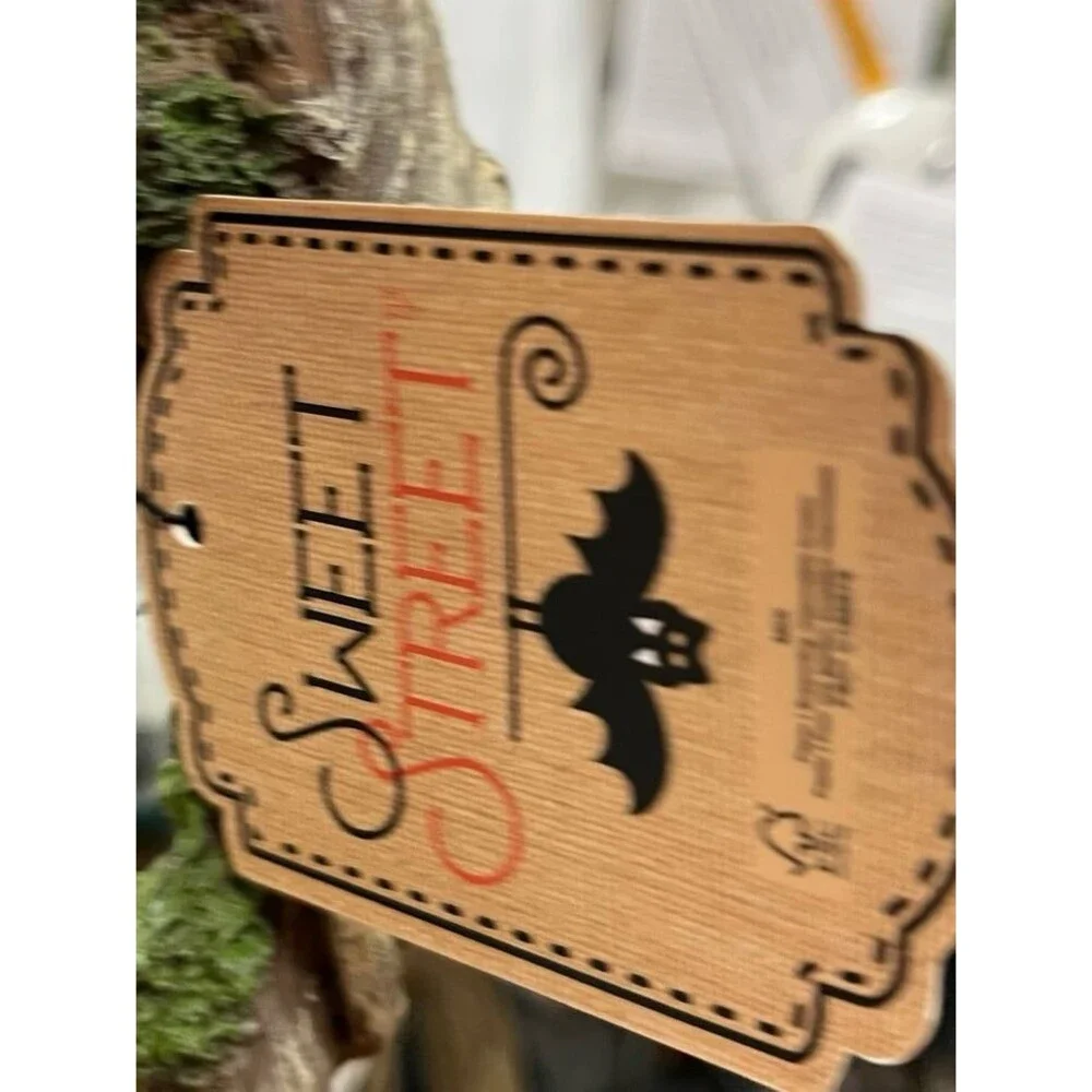 Sweet Street Halloween Viral Ghosts on Tree Swing Table Top Decor